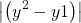 \[\left|\left(y^{2}-y 1\right)\right|\]