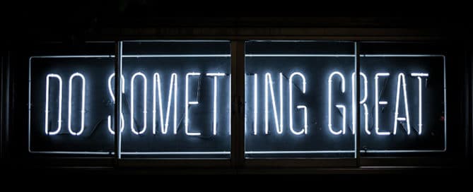 do something great